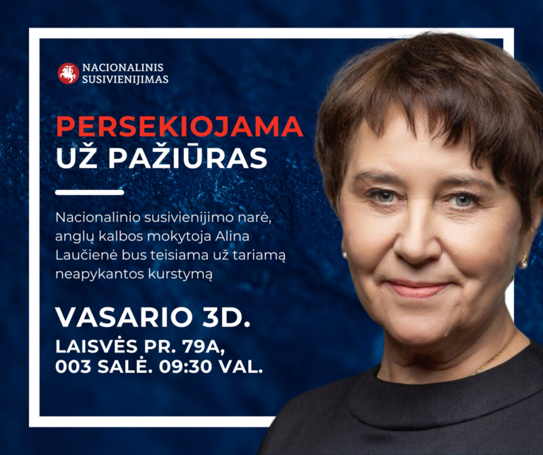 Alinos Laučienės teismas
