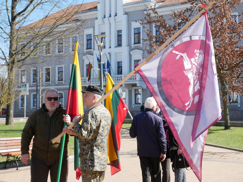 2025 04 03 Siauliai piketas del Noreikos 1